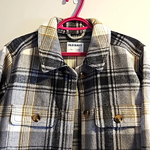 Plaid shacket - oversized - Picture 2 of 4